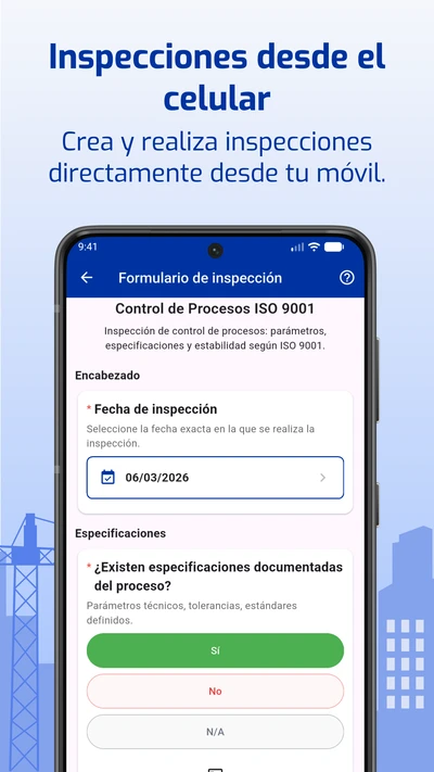 Captura de pantalla 2 de la app Inspecciona