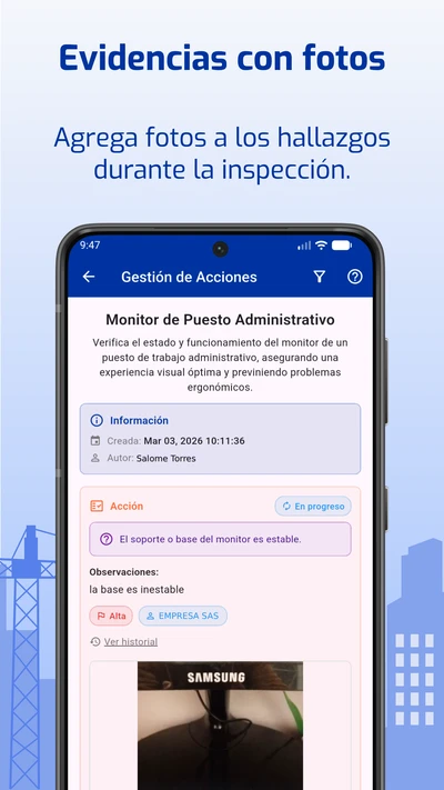 Captura de pantalla 6 de la app Inspecciona